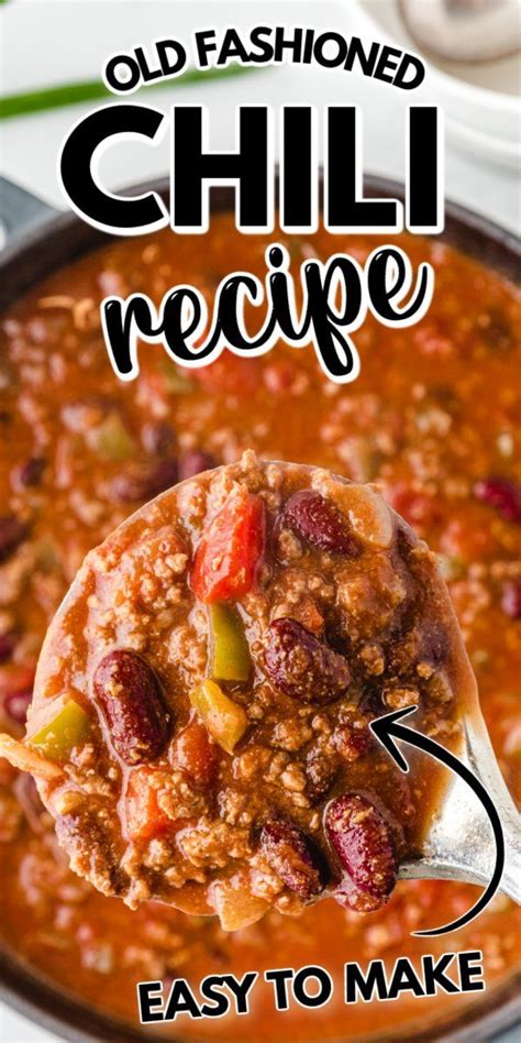 This Classic Chili Recipe Is Warm And Hearty Perfect For A Cold Night Best Chili Recipe