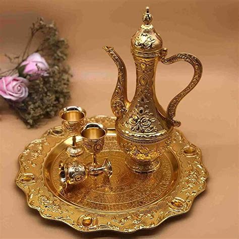 Amazon Com Thyggzjbs Vintage Turkish Coffee Pot Set For Including