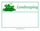 Yard Landscaping Templates Images