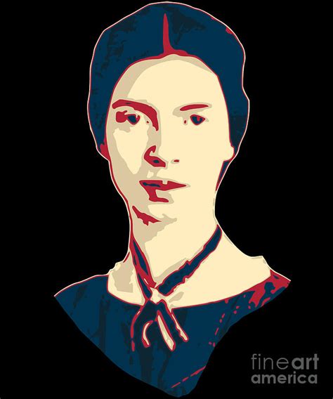 emily dickinson digital art by filip schpindel