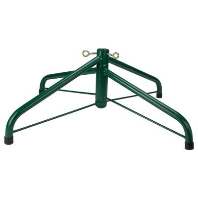Northlight Green Foldable Artificial Christmas Tree Stand For Trees Up