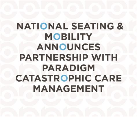 National Seating And Mobility Announces Partnership With Paradigm