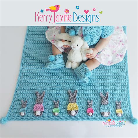 Ravelry Bunny Parade Blanket Pattern By Kerry Jayne Designs