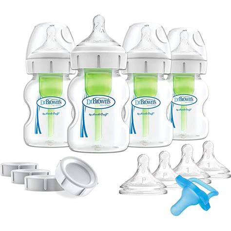 Dr Browns Breastfeeding Baby Bottles Options Wide Neck Breast To