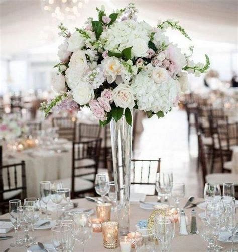 Tall Trumpet Vase Rental Flower Centerpieces Wedding Wedding Floral