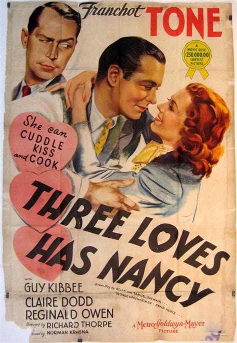 Three Loves Has Nancy 1938