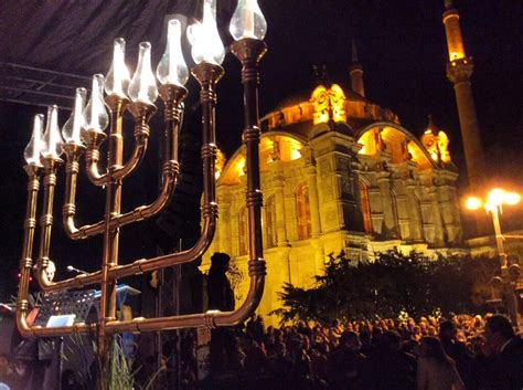 First Ever Public Menorah Lighting Ceremony Held In Muslim Majority
