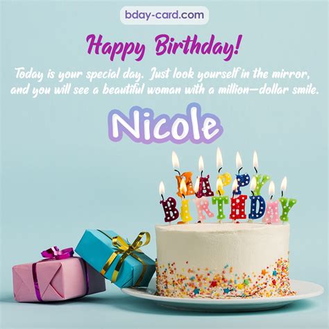 Birthday Images For Nicole 💐 — Free Happy Bday Pictures And Photos