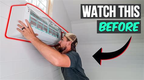 Watch This Before Buying A Diy Ductless Mini Split Ac And Heating System Mr Cool Install 2021
