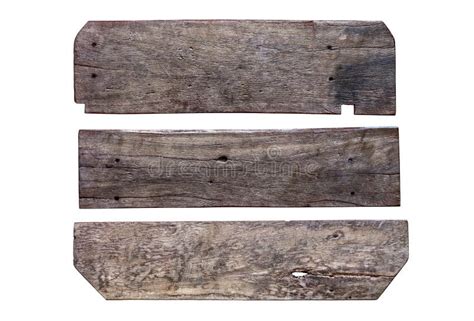 Pieces Of Broken Planks Isolated On White Stock Image Image Of Park