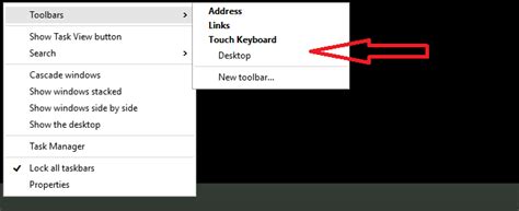 Add Or Remove Quick Launch Toolbar In Windows 10 Customization Tutorials