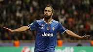 Juventus‘ Gonzalo Higuain celebrates scoring their second goal – B.Z ...