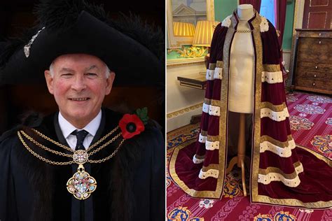 Lord Mayor Of London Shares Photo Of Coronation Robe Worn At Queen