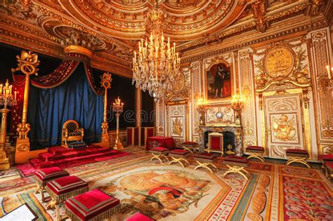 Most of the room's exquisite furnishings are by morel & seddon, the principle suppliers to king george iv. Paris, France, Versailles Palace Interior Editorial ...