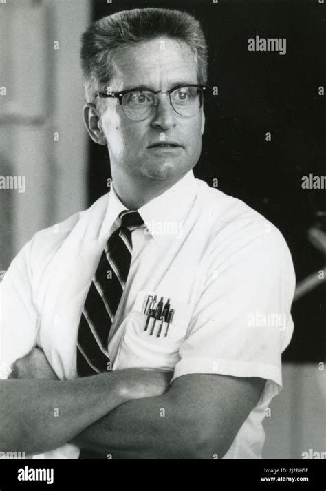 American Actor Michael Douglas In The Movie Falling Down Usa 1993