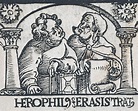 Herophilos, Erasistratus, Ancient Greek Photograph by Wellcome Images ...