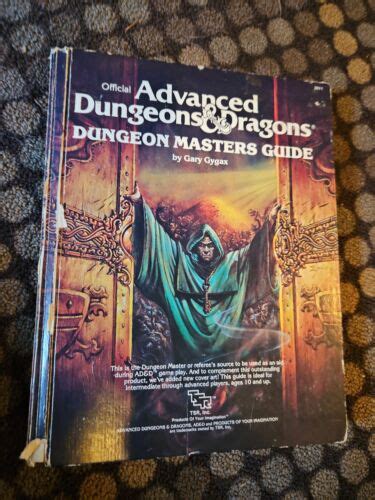 Tsr Advanced Dungeons And Dragons Dungeon Masters Guide Revised Ed