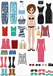 Woman Paper Doll with Collection of Clothes | Free Printable Papercraft ...
