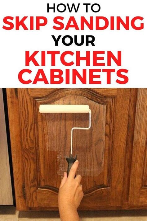 Before you start painting, wipe down all drawers, doors and cabinet first to remove any grime and dirt. DIY How to Paint Kitchen Cabinets without Sanding | 1000 ...