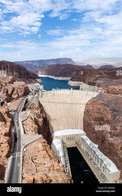 The Hoover Dam Looking Towards Lake Mead From The Mike Ocallaghanpat