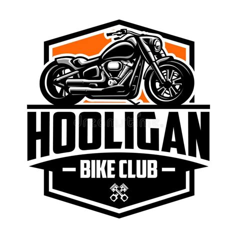American Motorcycle Club Logo Design Premium Motor Club Logo Stock