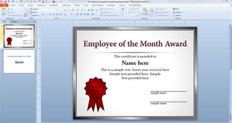 More by employee of the year. Free Employee of the Month Template for Employee ...
