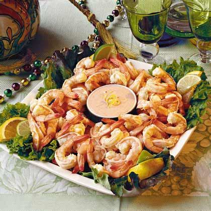 For a refreshing appetizer, serve the ceviche in the shrimp version, the shrimp are often cooked, mixed with seasonings and left to marinate before serving cold. Citrus-Marinated Shrimp with Louis Sauce Recipe | MyRecipes
