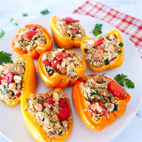 How To Make Vegetarian Stuffed Peppers Gastronotherapy