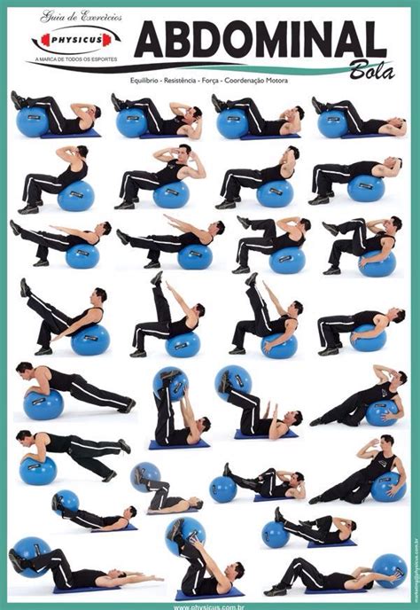 Abdominales Con Balón Fitness Workouts Yoga Workout Abs Easy Yoga