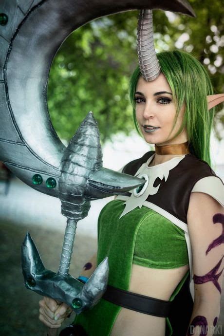Whitespring As Dryad Soraka From League Of Legends Gamer Girl Sexy Cosplay Cosplay