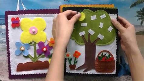 See more ideas about book crafts diy, book crafts, books. handmade diy craft - quiet books gift ideas for children - YouTube