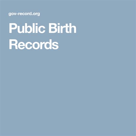 Public Birth Records Birth Records Records Records Search