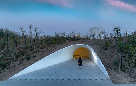 This Cave Like Art Gallery Has Been Built Inside A Sand Dune Design