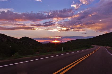 Sunset Highway Photograph By Robert Visor Fine Art America