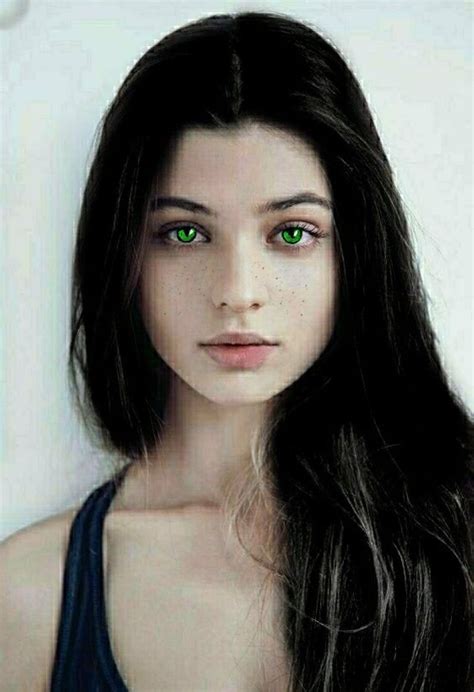 pin by junewolf on shifting to hogwarts visualisation girl with green eyes black hair green