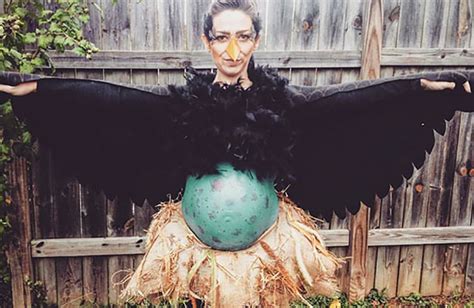 Times Pregnant Women Used Their Baby Bumps To Nail Halloween Lolspot