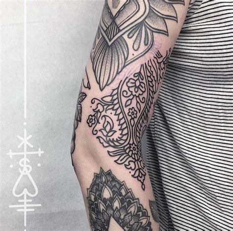 A half sleeve tattoo is an ideal option for those who wish to conceal the artwork for the office or a formal event, but aren't afraid to let it out when the time is right. Gap filler | Tattoo sleeve filler, Sleeve tattoos, Tattoos