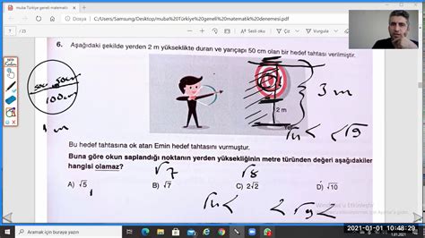 muba yayınları türkiye geneli lgs deneme sınavı matematik çözümleri