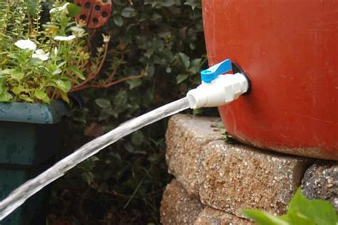 I want to run a not sure about using it to augment your irrigation system; RainReserve™ Spigot Kit | Rain barrel, Rain barrel kit ...