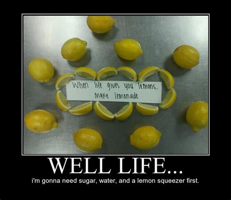 When Life Gives You Lemons When Life Gives You Lemon Life Gives You Lemons When Life