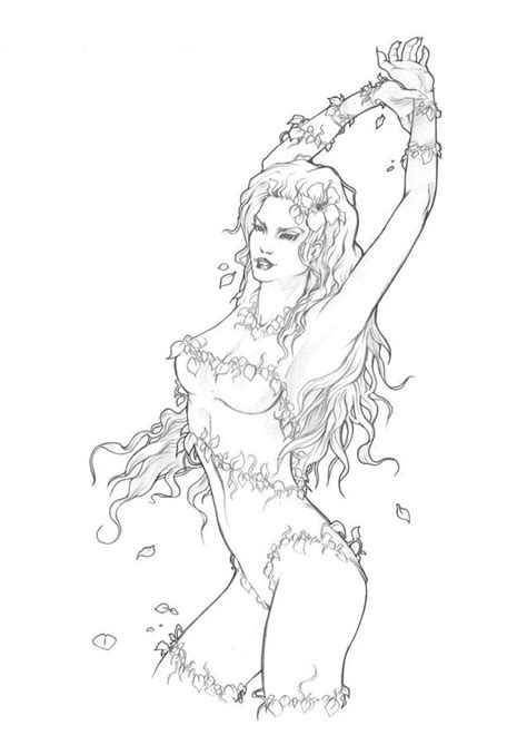 18 Dc Poison Ivy Coloring Pages - Printable Coloring Pages