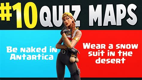 Fortnite vbucks codes for free. TOP 10 BEST QUIZ & WOULD YOU RATHER Creative Maps In ...
