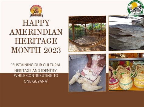 Happy Amerindian Heritage Month To Savannah Tours Guyana