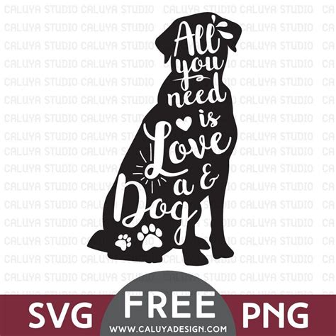 Dog Lover SVG FREE Download (SVG& PNG) By | Cricut, Dog lovers