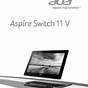 Acer Aspire Switch 10 Manual