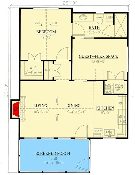 21 New 1 Floor 2 Bedroom House Plans