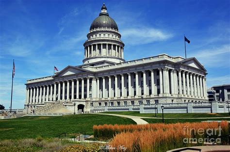 Utah State Capitol Building Photograph By Mehta Artz Fine Art America