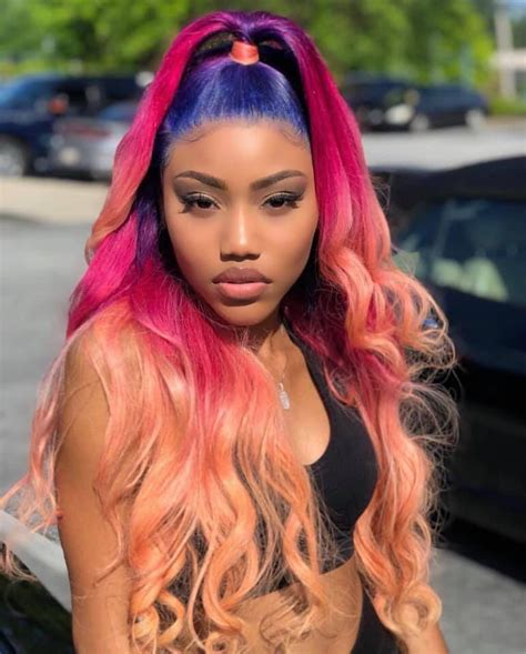 Follow Heyitstati01 For More🧸💚 Baddie Hairstyles Weave Hairstyles Pretty Hairstyles Teen