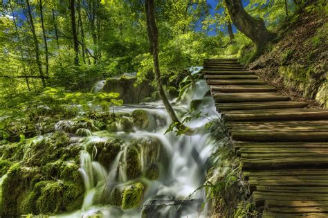 710073 Plitvice Lakes National Parkcroatia Waterfalls Rare Gallery