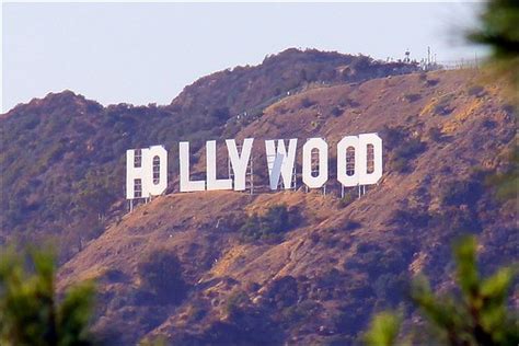 Hollywood Hollywood Sign At Los Angeles California Usa Rupert